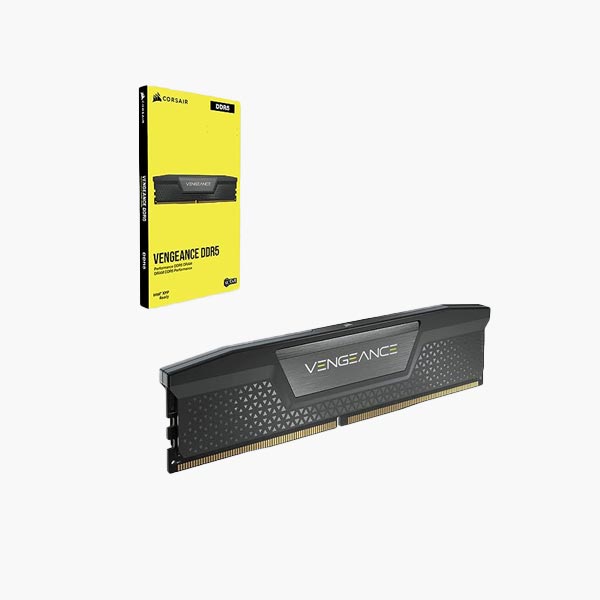 رم دسکتاپ DDR5 کورسیر مدل Vengeance ظرفیت 16 گیگابایت تک کاناله 5200 مگاهرتز